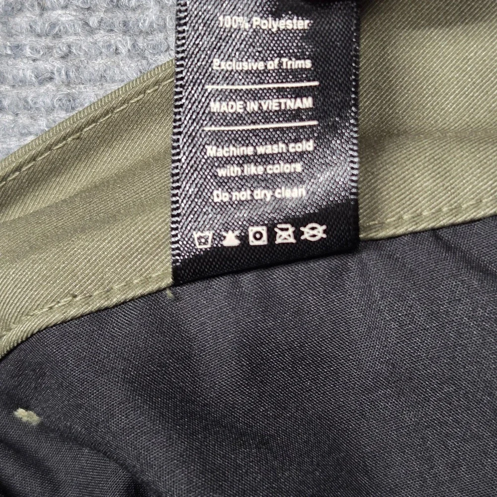 Public Rec Workday Pants Mens 34x29 Olive Green Khaki Straight Leg Performance